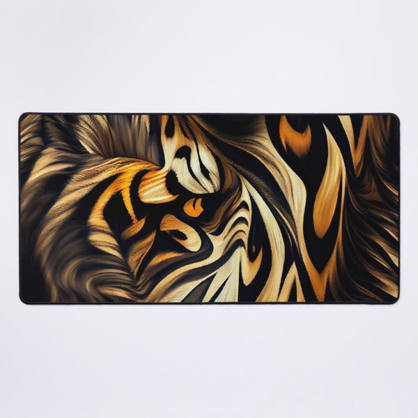 Artikelvorschau, Furry Formal Elegant Impressionist Intense Animal Pattern Digital Painting entworfen und verkauft von CodeAndColors.