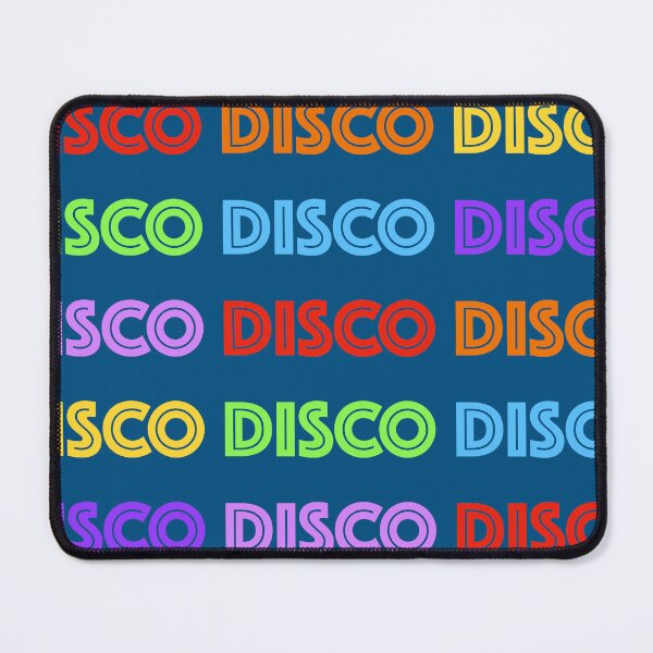 Item preview, Typographic Disco Pattern ( Rainbow Colours) designed and sold by Adam Regester.