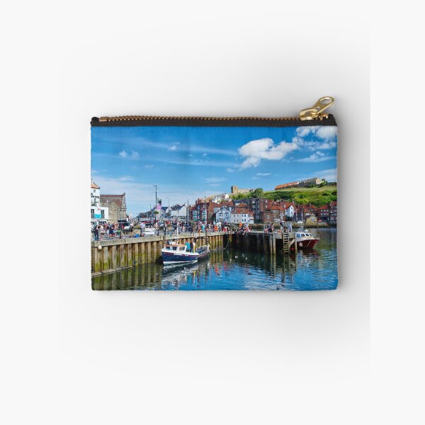 Item preview, Whitby Harbour In Summer designed and sold by Alisonchambers2.