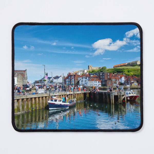 Item preview, Whitby Harbour In Summer designed and sold by Alisonchambers2.
