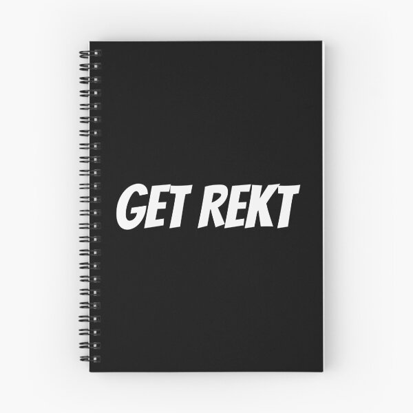 Item preview, Get Rekt - White Text designed and sold by Essenti4lgoods.