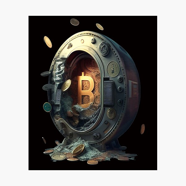 Item preview, Bitcoin Logo Cryptocurrency Gift For Every Crypto Fan designed and sold by Goldbergg.
