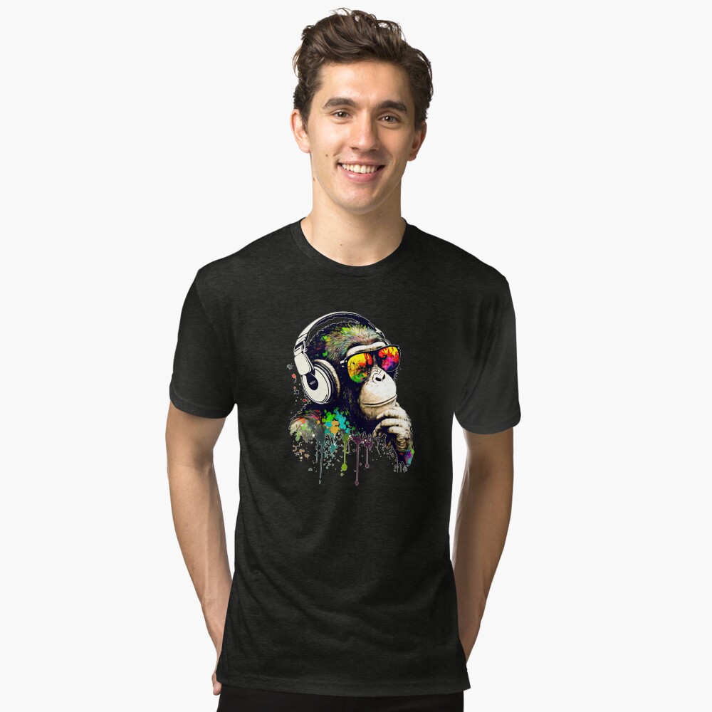 Item preview, Tri-blend T-Shirt designed and sold by obstinator.