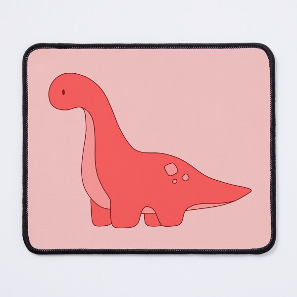 Item preview, Simple red diplodocus designed and sold by Cindermoon.