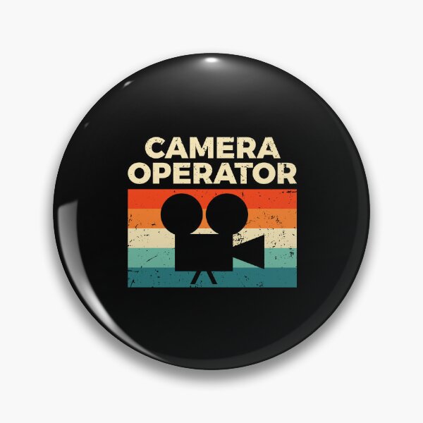 Item preview, Camera Operator Retro Vintage designed and sold by NestaReign.