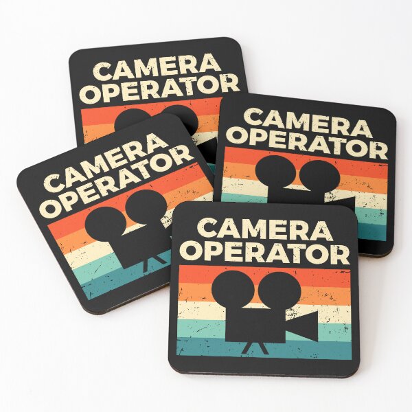 Item preview, Camera Operator Retro Vintage designed and sold by NestaReign.