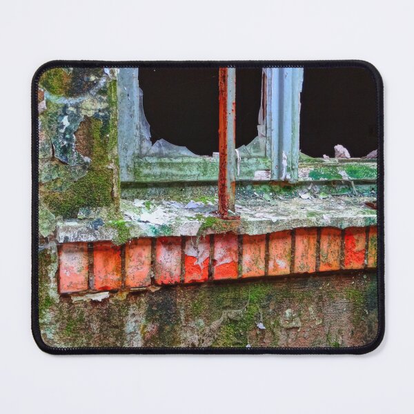 Item preview, Urbex Photography | Colorful windowsill in abandoned factory designed and sold by Cora Wirth.
