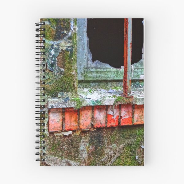 Item preview, Urbex Photography | Colorful windowsill in abandoned factory designed and sold by Cora Wirth.