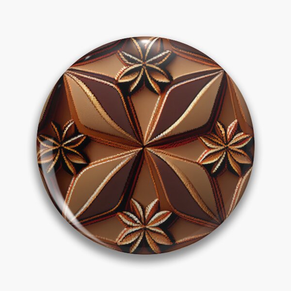 Item preview, Brown Pattern Digital Painting designed and sold by CodeAndColors.
