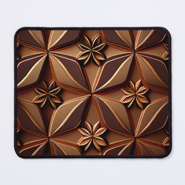 Item preview, Brown Pattern Digital Painting designed and sold by CodeAndColors.