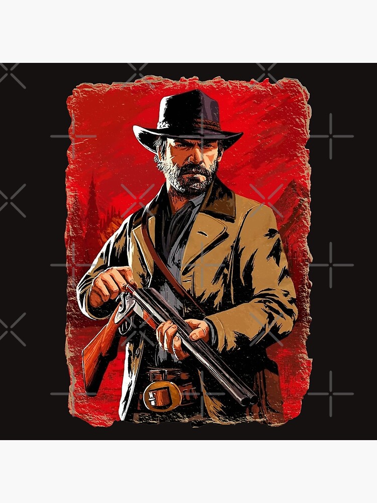 Red Dead Redemption 2 Poster Designed & Sold By Pelican Anastasia Amaranth