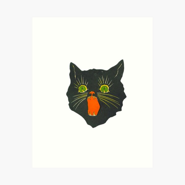 Angry Cat Face - Orange Cat | Art Board Print