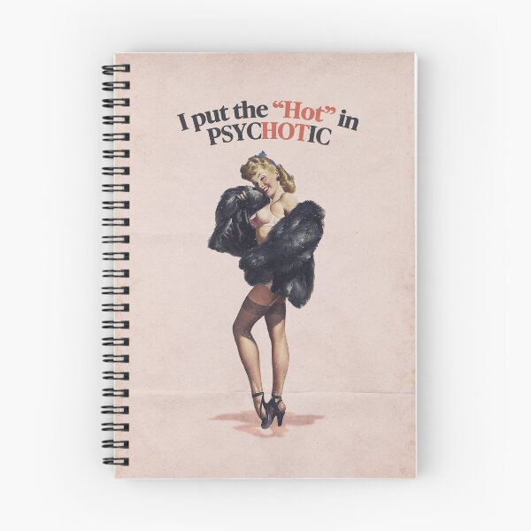 Item preview, Psycho Killer Vintage Pin-up Girl Poster designed and sold by Dani Moffet.