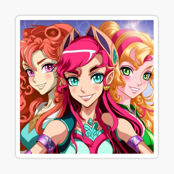 Bloom - Winx Club Character Sticker for Sale by mavendesigner