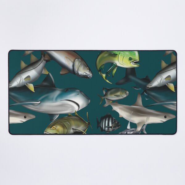 Item preview, Pescado deportivo de la costa del golfo designed and sold by Southern-View.