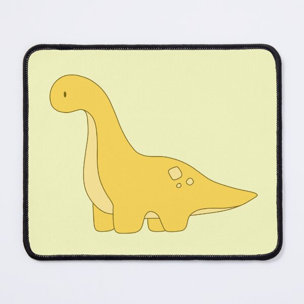 Item preview, Simple yellow diplodocus designed and sold by Cindermoon.