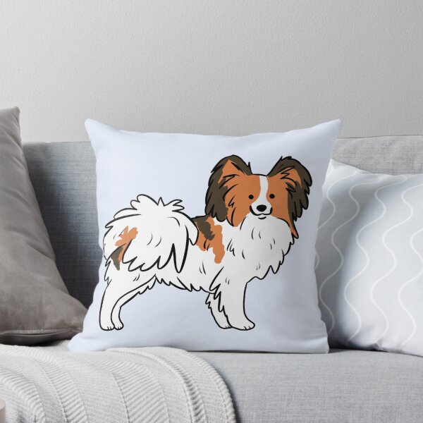 Aperçu de l'œuvre Illustration mignonne de chien papillon créée et vendue par Yarafantasyart.