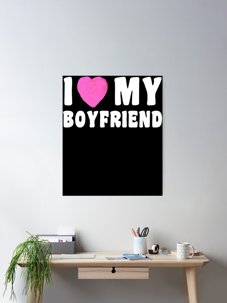 I Love My Girlfriend, Heart My Boyfriend Grafica di LauraArtDesign ·  Creative Fabrica