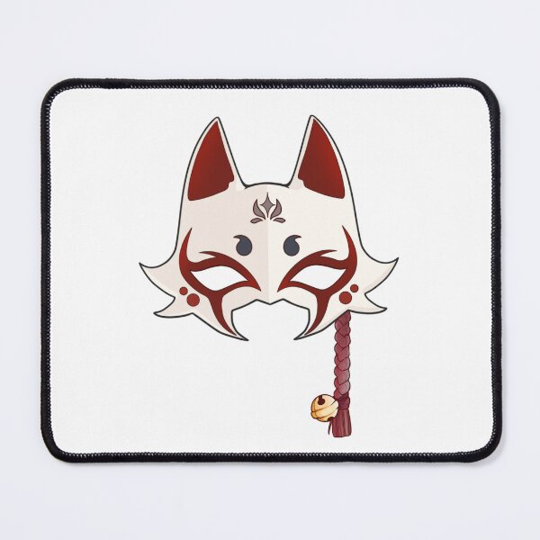 Item preview, Japanese fox mask designed and sold by blue-pudding7.