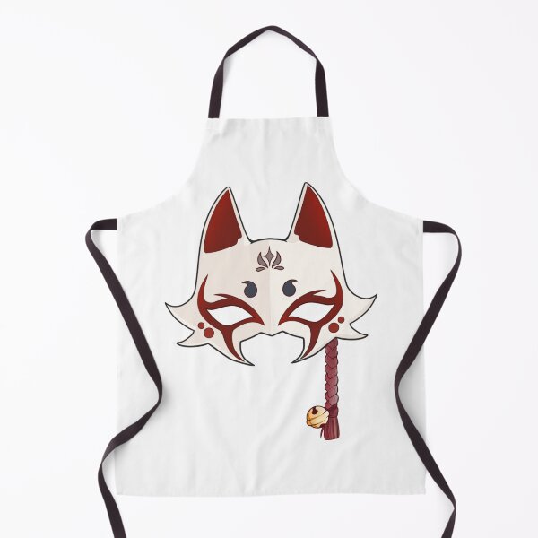 Item preview, Japanese fox mask designed and sold by blue-pudding7.