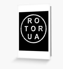 Stylish Rotorua Greeting Card