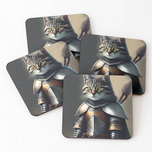 Item preview, Knight cat designed and sold by CrispyCold.