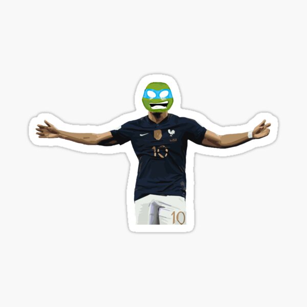 Sticker Football PSG Kylian Mbappé 2 - ref.d20443