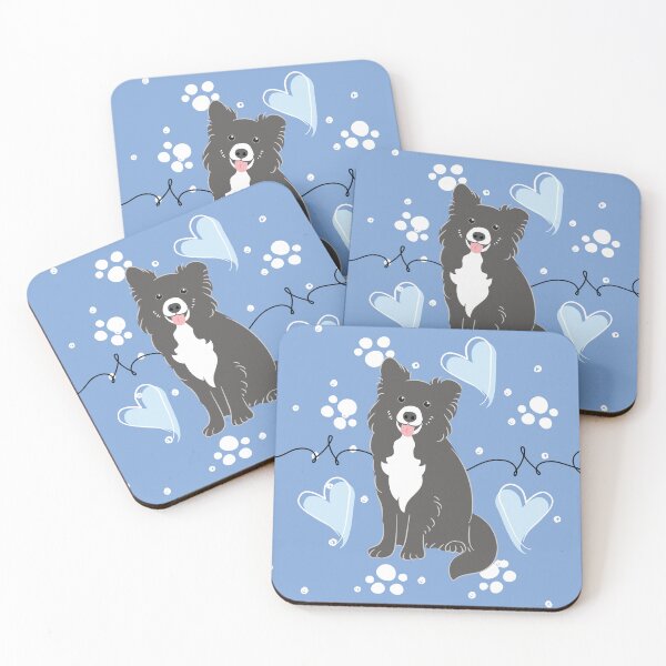 Item preview, LOVE Border Collie - Black and White 1 designed and sold by Lulupainting.