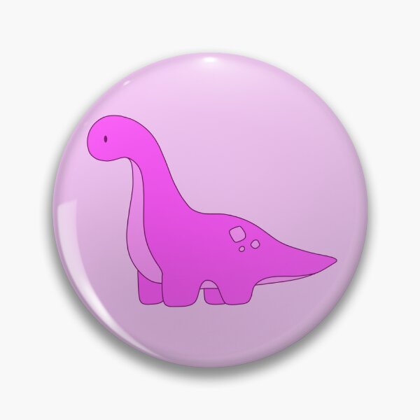 Artikelvorschau, Einfacher rosa Dinosaurier entworfen und verkauft von Cindermoon.