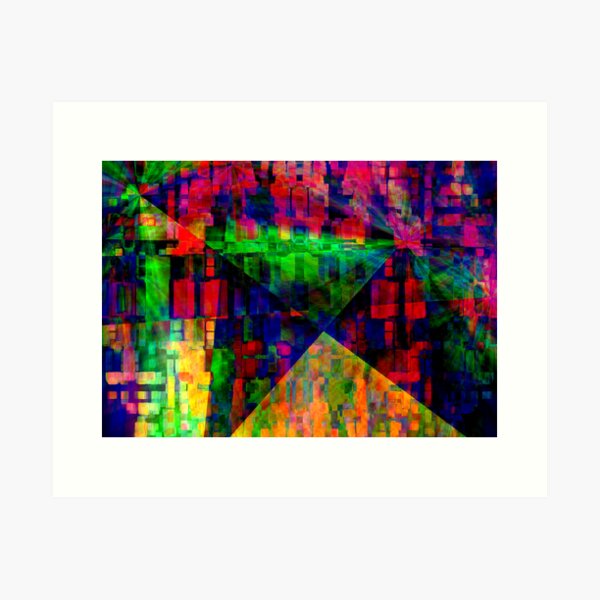 Angles Art Print
