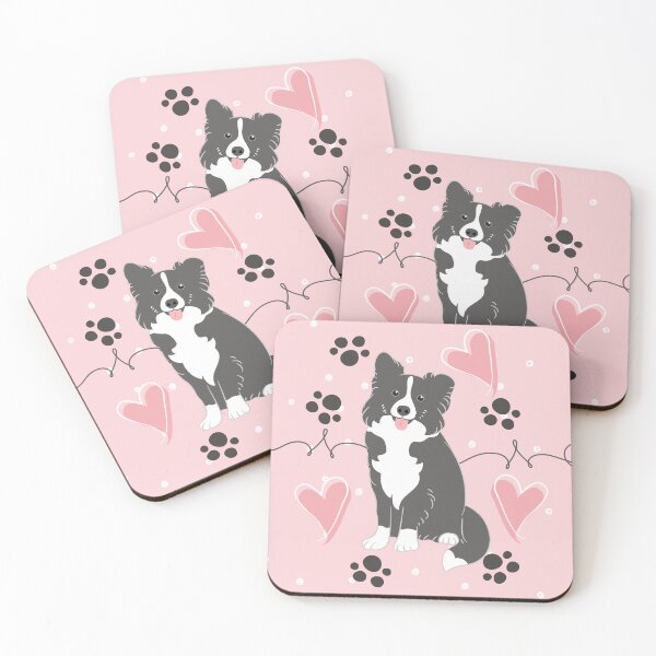 Item preview, LOVE Border Collie - Black and White 2 designed and sold by Lulupainting.