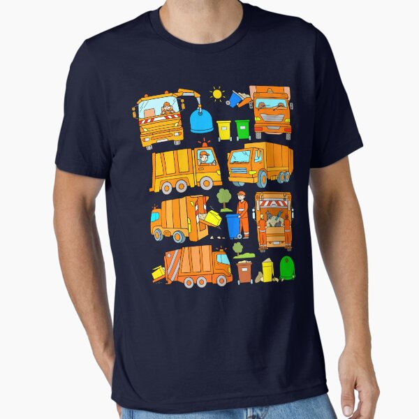 Item preview, Garbage Truck Design Trashtrucks Rubbish Collection Vehicles designed and sold by samshirts.