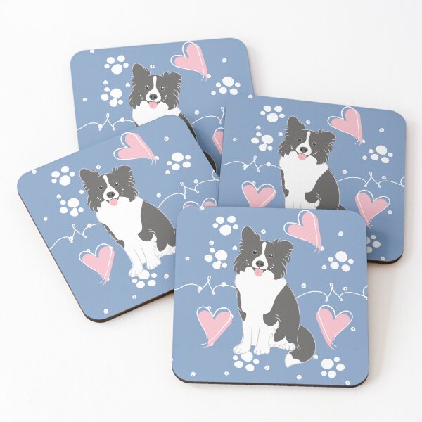 Item preview, LOVE Border Collie - Black and White 3 designed and sold by Lulupainting.