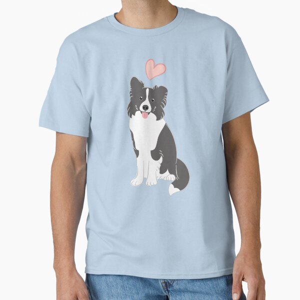 Vista previa del artículo con la obra «AMOR Border Collie - Blanco y negro 3», diseñado y vendido por Lulupainting.