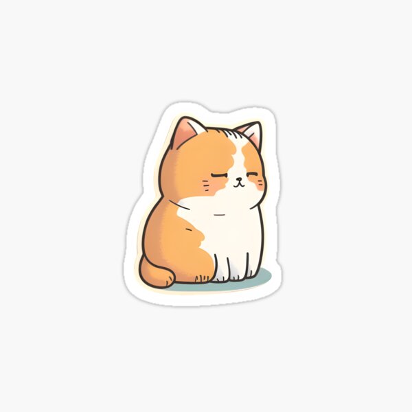 Cute Cat Pfps Sticker - Add some purr-fection to your life Magnet