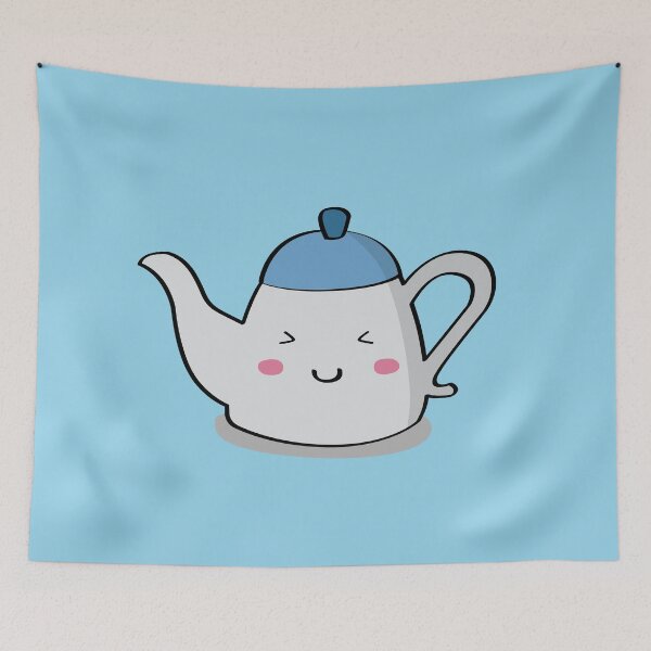 Item preview, Cute kettle Illustration designed and sold by CutestShopEver.
