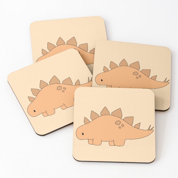 Item preview, Simple orange stegosaurus  designed and sold by Cindermoon.