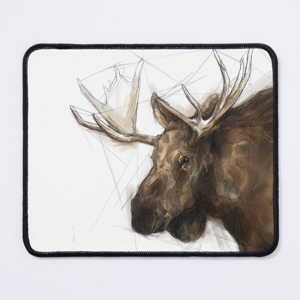 Item preview, Spirit Animal Moose - King, Pride & Grace designed and sold by Lydia Jansen.