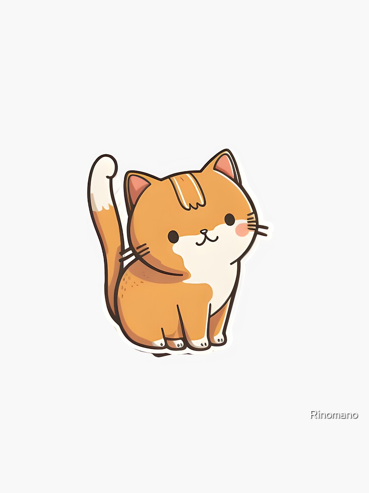 Cute Cat Pfps Stickers for Sale