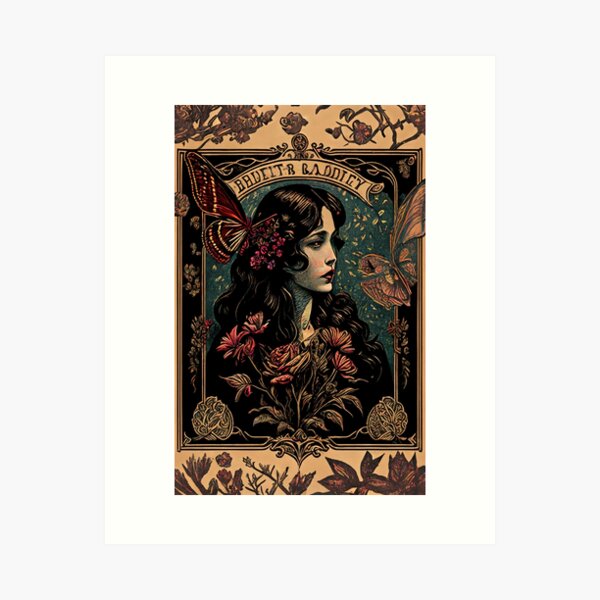 Item preview,  Tattoo style of vintage illustration designed and sold by tinkertailorart.