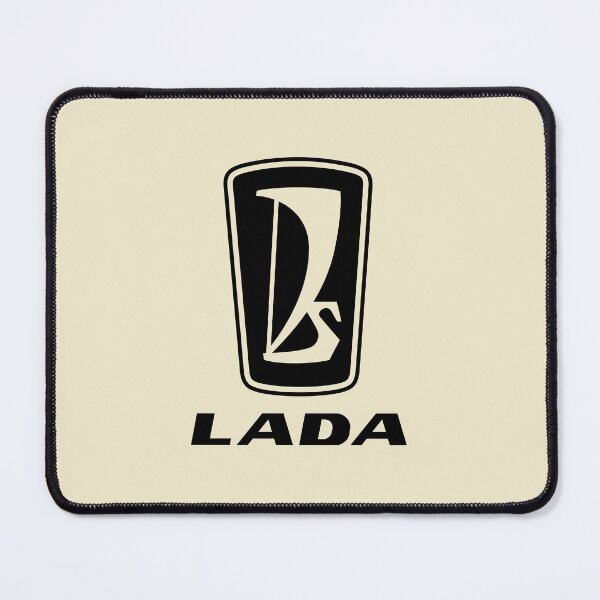 Item preview, Lada logo 1975s (black) designed and sold by VEB Ostladen.