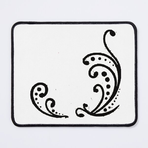 Item preview,    id54-24 Black Leaf Patterns, Leaf, Wonderful Henna Patterns, Spiral Patterns, Ornamental Patterns, Wall Decorations, Item decorations, Minimalist Patterns, Simple and Plain Patterns designed and sold by bcbutika.