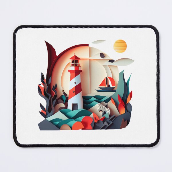 Item preview, Lighthouse - The Cut-Out Collection designed and sold by FiveIntentions.