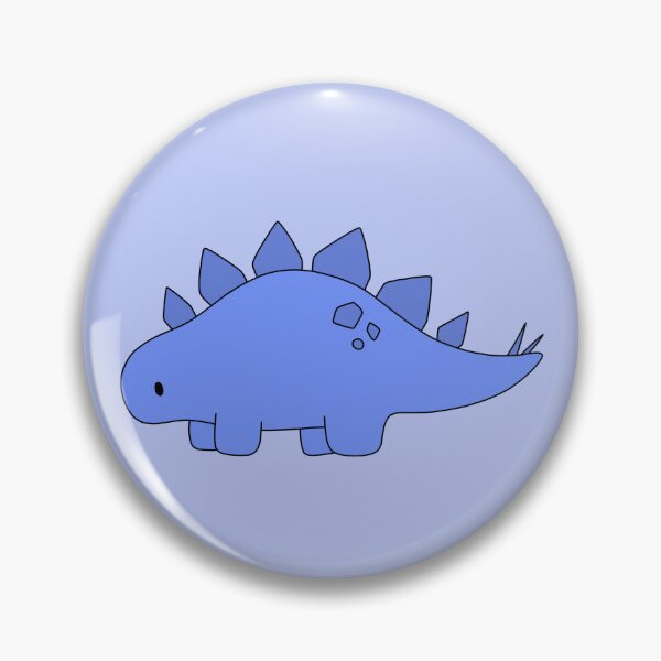 Item preview, Simple dark blue stegosaurus designed and sold by Cindermoon.
