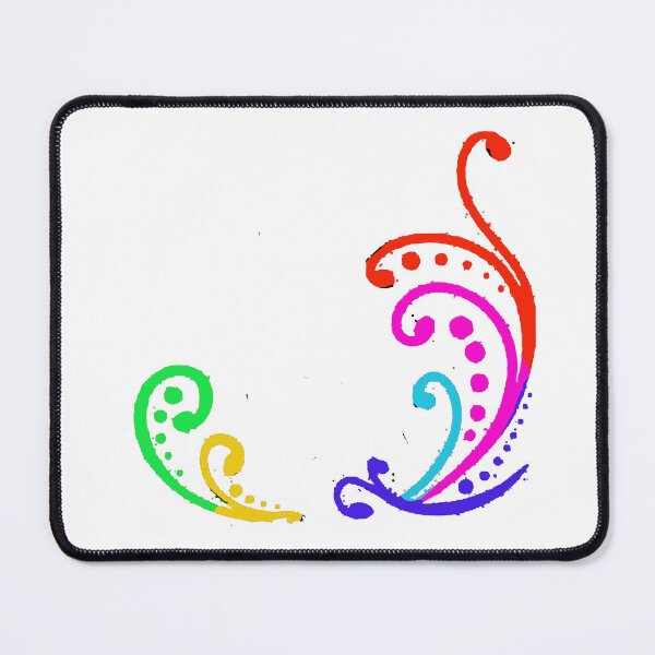 Item preview,  id54-25  ColorfulLeaf Patterns, Leaf, Wonderful Henna Patterns, Spiral Patterns, Ornamental Patterns, Wall Decorations, Item decorations, Minimalist Patterns, Simple and Plain Patterns designed and sold by bcbutika.