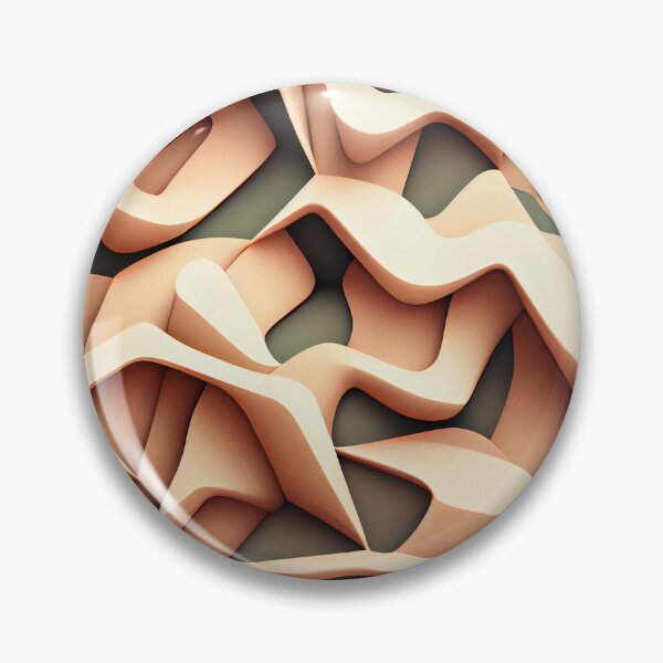 Item preview, Rough Desert Modern Pattern Digital Painting designed and sold by CodeAndColors.