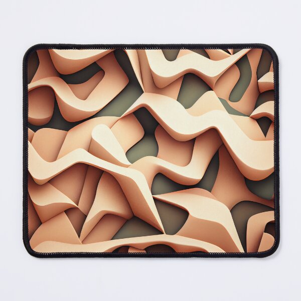 Item preview, Rough Desert Modern Pattern Digital Painting designed and sold by CodeAndColors.