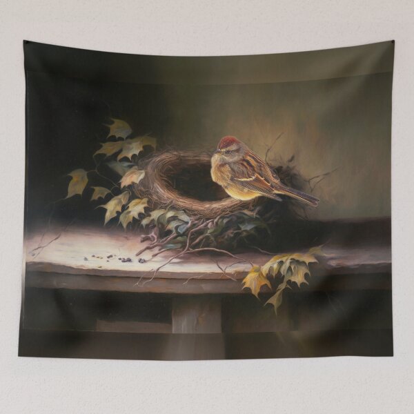Item preview, The Sparrow on the Nest designed and sold by Kathy Weaver.