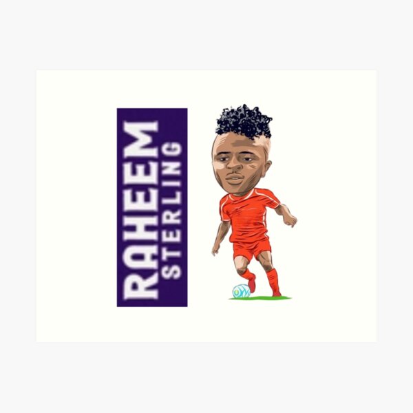 Raheem Sterling Art Prints for Sale | Redbubble Raheem Sterling Art Prints for Sale | Redbubble