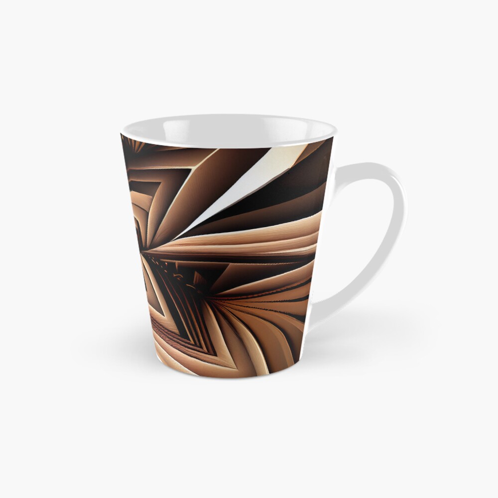 Vista previa del artículo con la obra «Taza cónica», diseñado y vendido por CodeAndColors.